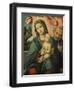 Holy Family-Lorenzo Costa-Framed Art Print
