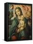 Holy Family-Lorenzo Costa-Framed Stretched Canvas