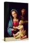 Holy Family-Giulio Romano-Stretched Canvas