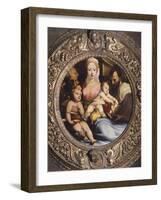 Holy Family-Domenico Beccafumi-Framed Giclee Print