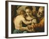 Holy Family-Guercino-Framed Giclee Print