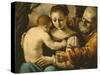 Holy Family-Guercino-Stretched Canvas