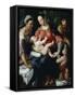 Holy Family-Prospero Fontana-Framed Stretched Canvas