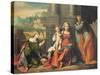 Holy Family-Benvenuto Tisi Da Garofalo-Stretched Canvas