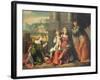 Holy Family-Benvenuto Tisi Da Garofalo-Framed Giclee Print