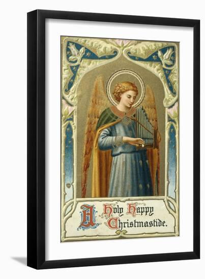 Holy Happy Christmastide-null-Framed Giclee Print