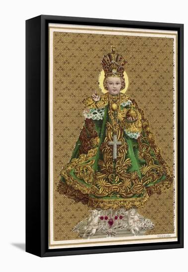 Holy Infant of Prague-null-Framed Stretched Canvas