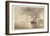 Holy Island Castle, Northumbria, C.1882-3-Alfred William Hunt-Framed Giclee Print