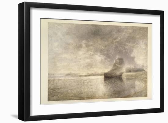 Holy Island Castle, Northumbria, C.1882-3-Alfred William Hunt-Framed Giclee Print