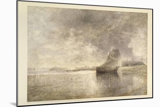 Holy Island Castle, Northumbria, C.1882-3-Alfred William Hunt-Mounted Giclee Print