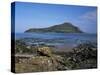 Holy Island from the Isle of Arran, Strathclyde, Scotland, United Kingdom-Roy Rainford-Stretched Canvas