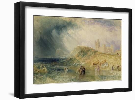 Holy Island, Northumberland, 1820-J M W Turner-Framed Giclee Print