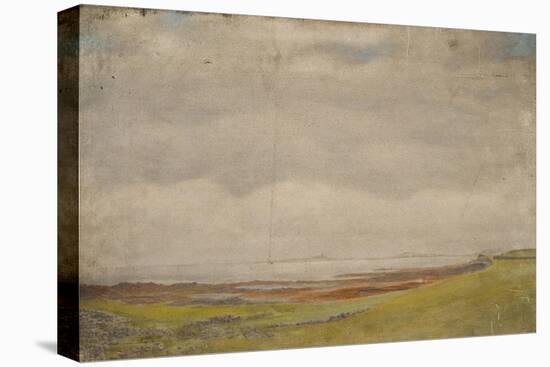 Holy Island-Daniel Oliver-Stretched Canvas