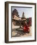 Holy Man in His Shiva Outfit in Mul Chowk, Durbar Square, Kathmandu-Don Smith-Framed Photographic Print