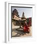 Holy Man in His Shiva Outfit in Mul Chowk, Durbar Square, Kathmandu-Don Smith-Framed Photographic Print