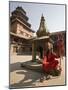 Holy Man in His Shiva Outfit in Mul Chowk, Durbar Square, Kathmandu-Don Smith-Mounted Photographic Print