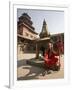 Holy Man in His Shiva Outfit in Mul Chowk, Durbar Square, Kathmandu-Don Smith-Framed Photographic Print