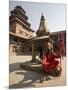Holy Man in His Shiva Outfit in Mul Chowk, Durbar Square, Kathmandu-Don Smith-Mounted Photographic Print