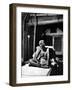 Holy Man Sri Ramana Maharshi Sitting in Bed-Eliot Elisofon-Framed Photographic Print
