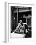 Holy Man Sri Ramana Maharshi Sitting in Bed-Eliot Elisofon-Framed Photographic Print