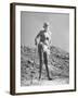 Holy Man Sri Ramana Standing at Foot of Sacred Mountain-null-Framed Photographic Print