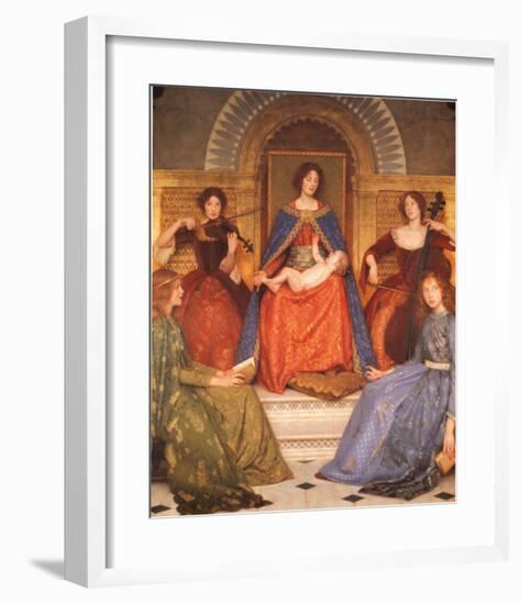 Holy Motherhood, 1902-Thomas Cooper Gotch-Framed Art Print