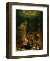 Holy Night, 1520-1525-Albrecht Altdorfer-Framed Giclee Print