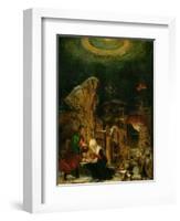 Holy Night, 1520-1525-Albrecht Altdorfer-Framed Giclee Print