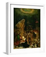 Holy Night, 1520-1525-Albrecht Altdorfer-Framed Giclee Print