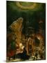 Holy Night, 1520-1525-Albrecht Altdorfer-Mounted Giclee Print