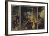 Holy Night (Triptych), 1888-89-Fritz von Uhde-Framed Giclee Print