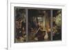 Holy Night (Triptych), 1888-89-Fritz von Uhde-Framed Giclee Print