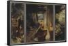 Holy Night (Triptych), 1888-89-Fritz von Uhde-Framed Stretched Canvas