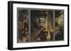 Holy Night (Triptych), 1888-89-Fritz von Uhde-Framed Giclee Print