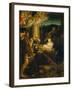 Holy Night-Antonio Allegri Da Correggio-Framed Giclee Print