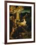 Holy Night-Antonio Allegri Da Correggio-Framed Giclee Print