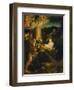 Holy Night-Antonio Allegri Da Correggio-Framed Giclee Print