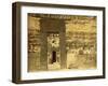 Holy of Holies in the Temple of El Bahri, Egypt-English Photographer-Framed Giclee Print