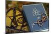 Holy Quran in French with Muslim prayer beads and Bible with rosary-Godong-Mounted Photographic Print