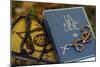 Holy Quran in French with Muslim prayer beads and Bible with rosary-Godong-Mounted Photographic Print