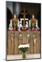 Holy relics on the main altar, Notre Dame Cathedral, France-Godong-Mounted Photographic Print