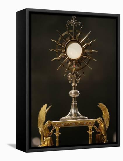 Holy Sacrament in Paris Cathedral, Paris, France, Europe-Godong-Framed Stretched Canvas