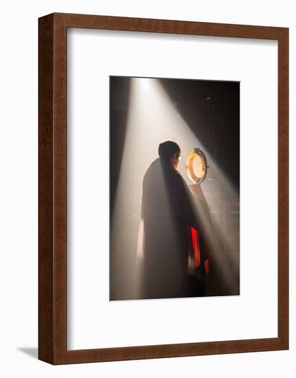 Holy sacrament procession in Saint Denis Basilica, France-Godong-Framed Photographic Print