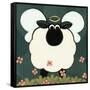 Holy Sheep-Annie Lane-Framed Stretched Canvas