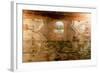 Holy Shroud: Templar Panel Painting-null-Framed Giclee Print