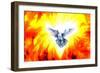 Holy Spirit Fire-Spencer Williams-Framed Giclee Print