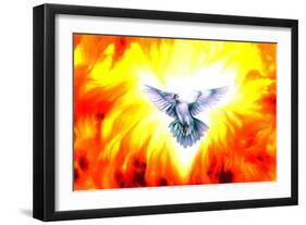 Holy Spirit Fire-Spencer Williams-Framed Giclee Print