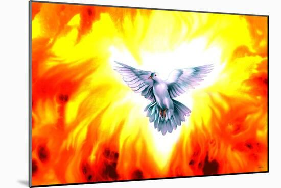 Holy Spirit Fire-Spencer Williams-Mounted Giclee Print