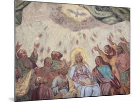 Holy Spirit Fresco in Loreto Church, Prague, Czech Republic, Europe-Godong-Mounted Photographic Print