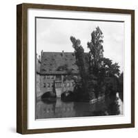 Holy Spirit Hospital, Nuremberg, Bavaria, Germany, C1900s-Wurthle & Sons-Framed Photographic Print